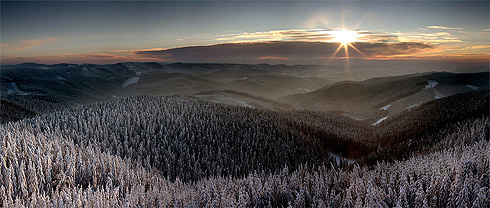 Vsetínské vrchy ze Súkenické